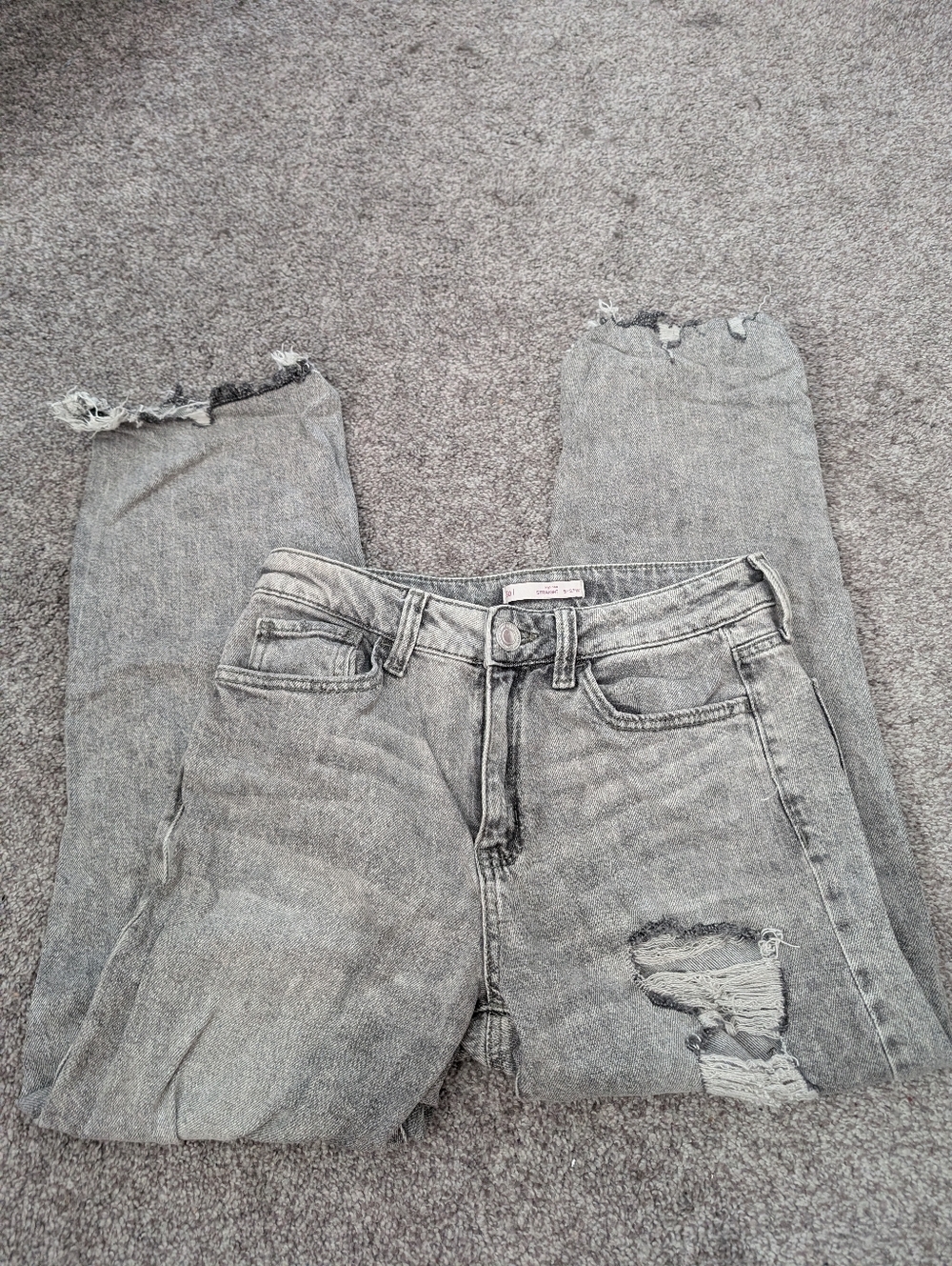 SO High Rise Straight Jeans